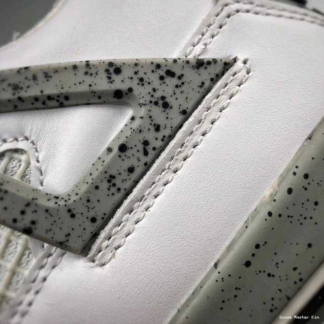 (nike) White OG 840606-192 Cement Air 4 Jordan 0722